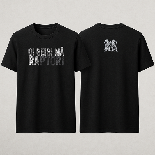 OI BEIBI MÄ RAPTORI t-paita