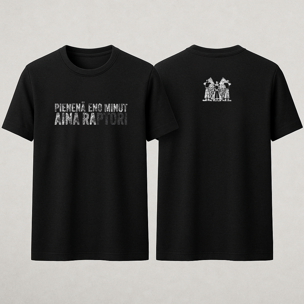 PIENENÄ ENO MINUT AINA RAPTORI t-paita