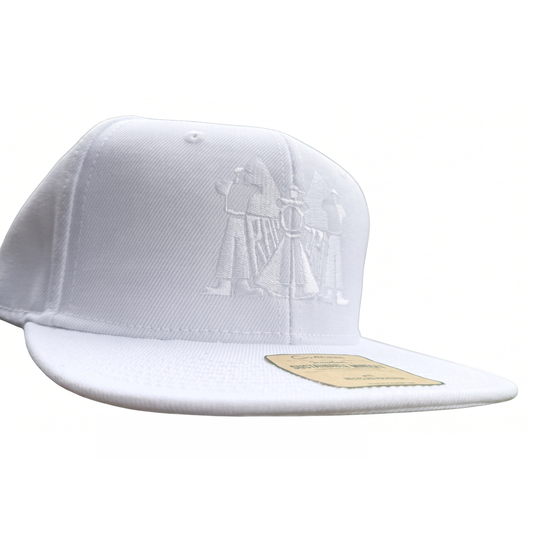Raptori Snapback (valkoinen valkoisella)